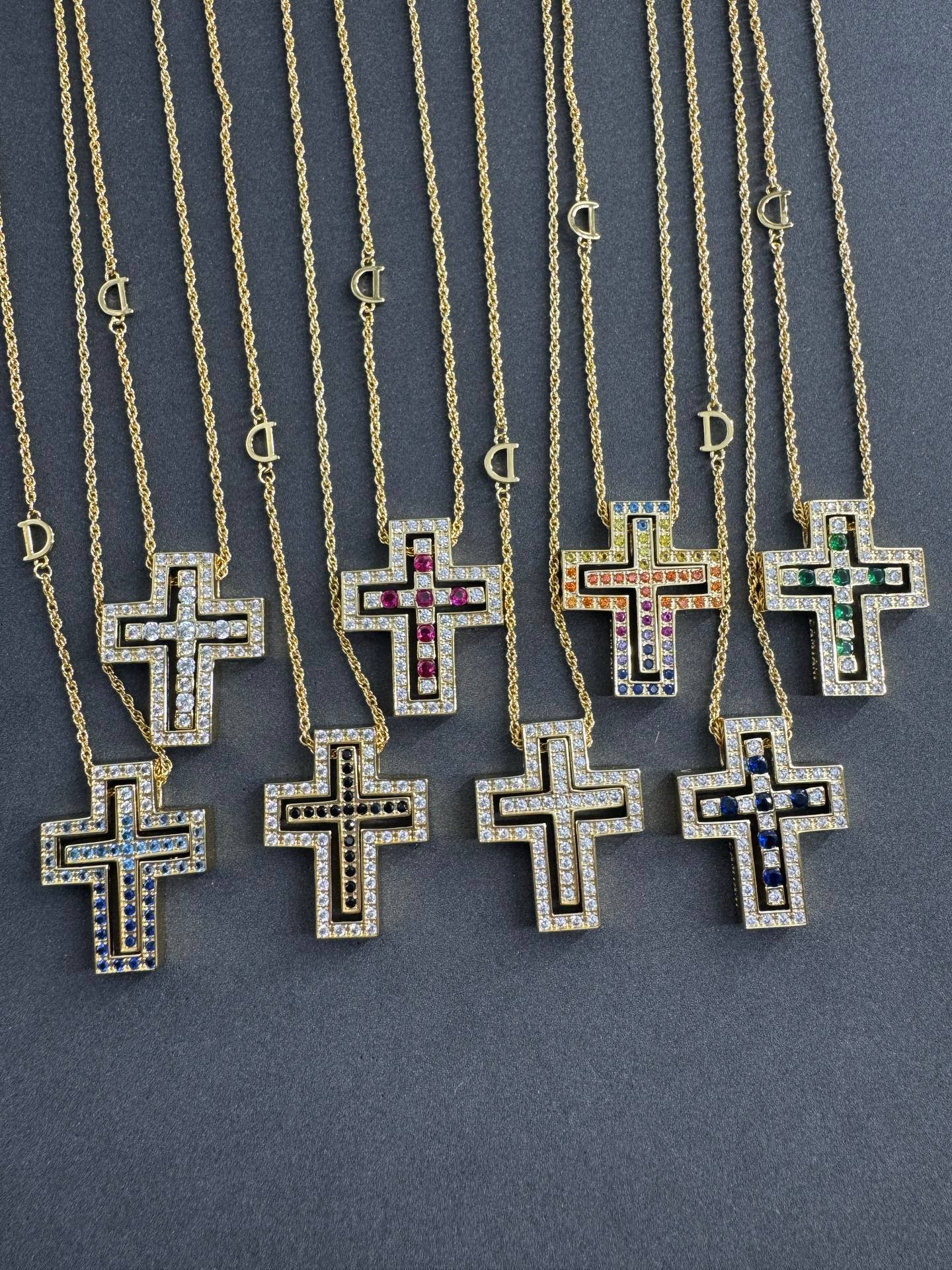 Damiani Dior Cross Pendant Necklace Damiani Dior Cross Pendant Necklace